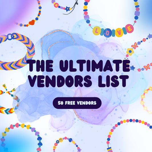 THE ULTIMATE VENDOR LIST